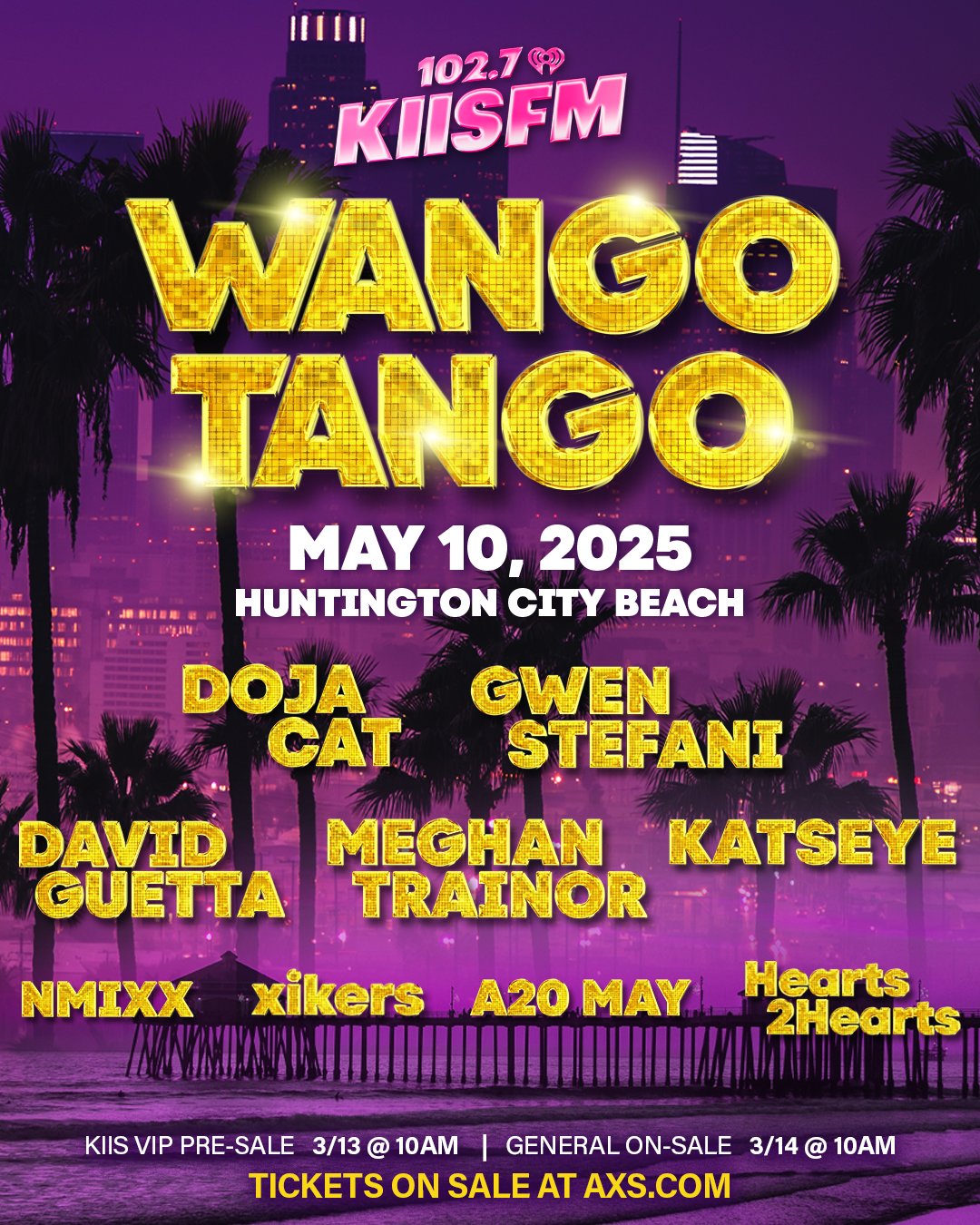 iHeartRadio's 102.7 KIIS FM Wango Tango is Back with an All-Star